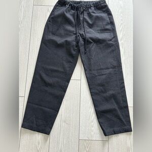 Babaton Black Relaxed Drawstring Pants